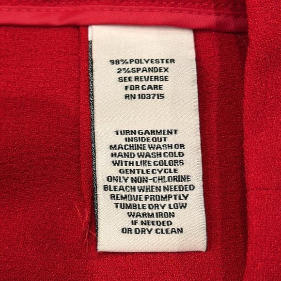 NWT Nanette Lepore Women's Wide Leg Crepe Pant Size 14 - Picture 8 of 8